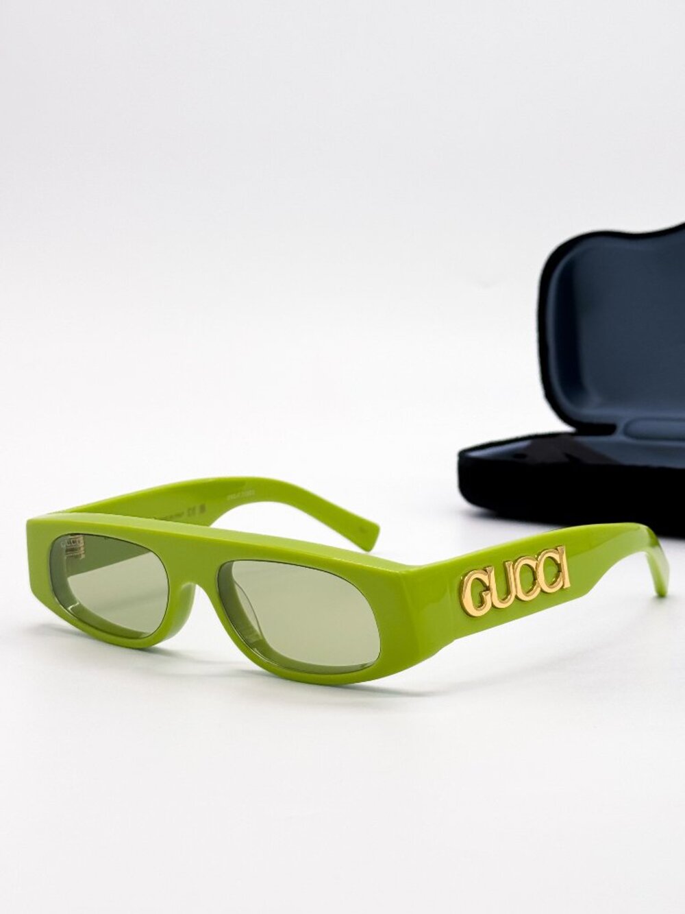 NEW GUCCI SUNGLASSES GG1771S 009 GREEN GUCCI EYEWEAR